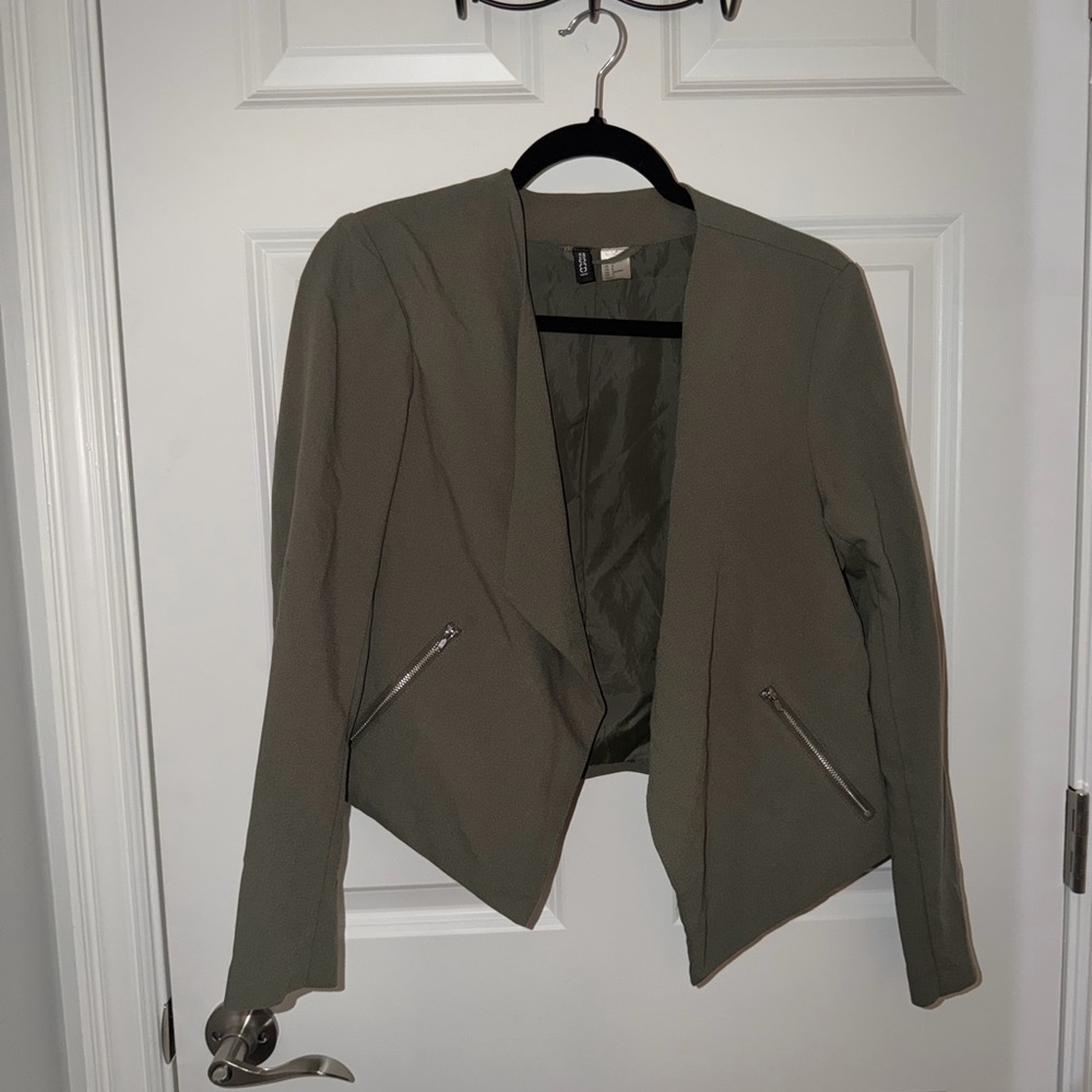 H&M Khaki Women's Blazer